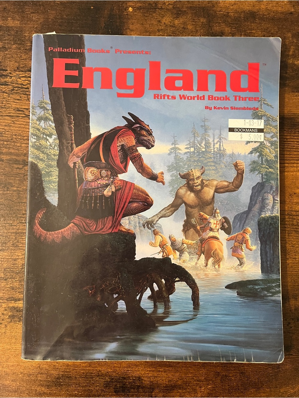 Palladium Blue RPG Sourcebook Back Cover